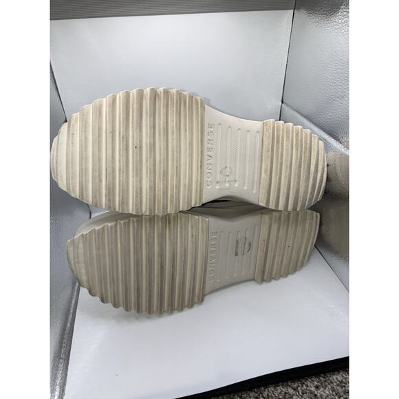 Converse Women’s Size 9 Run Star Hike Hi Stitch Black Metallic Platform Shoes - Picture 6 of 9